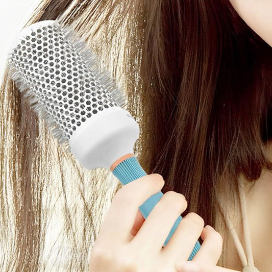 Brosse cheveux bouclés blanc