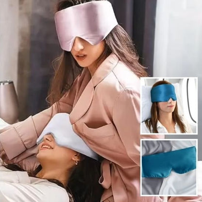 Masque de sommeil beige femme