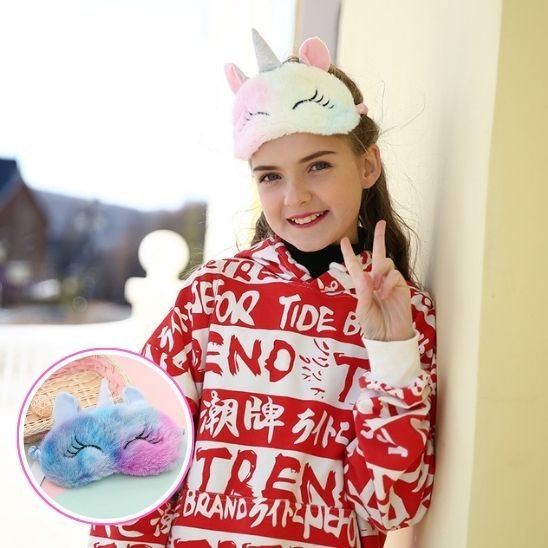 Masque de sommeil violet