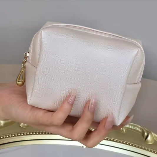 Trousse de maquillage blanc