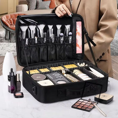 Trousse de maquillage noir rangement