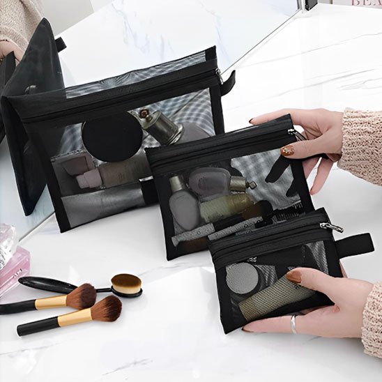 Trousse maquillage noir